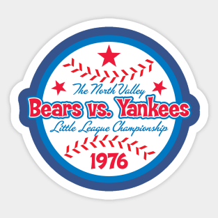 Bears vs Yankees Sticker